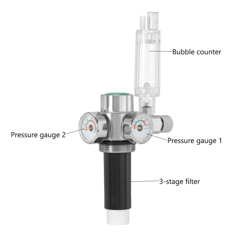 内ネジ式CO2鋼製シリンダー発生器 ステンレス鋼バルブ 水槽 - Aquael Filter Fzn のレビューと価格