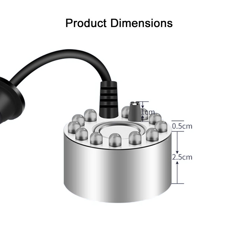 超音波噴霧器110V 220V,水槽噴霧器,水耕栽培加湿器, - Terrarium Fogger Ultrasonic のレビューと価格